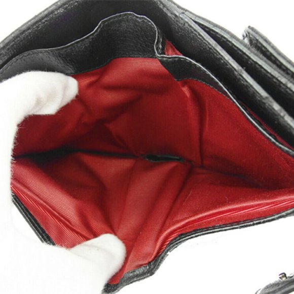 BVLGARI W hook purse logo mania canvas �~ leather Authentic used - Picture 8 of 9